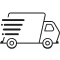 ícone caminhão de entrega